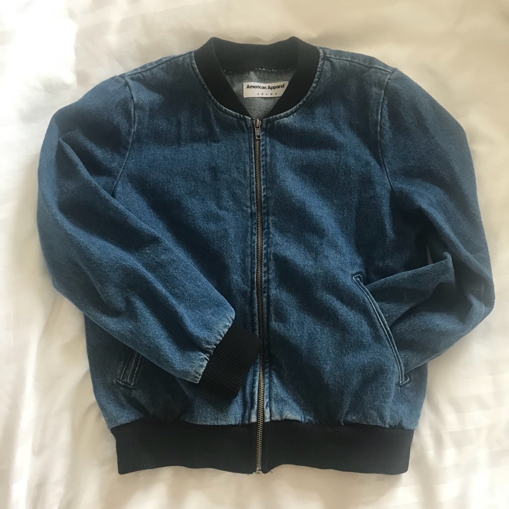 American Apparel ❣️ Denim Bomber